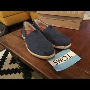 toms washed canvas